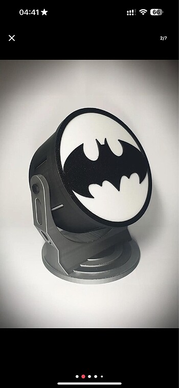Beden Batman Logolu Gece Lambası
