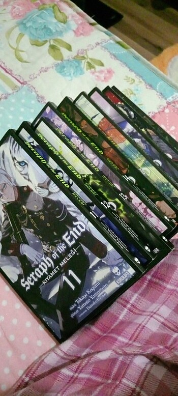 seraph of the end manga 11-22. ciltler 16 19 VE 21 EKSİK