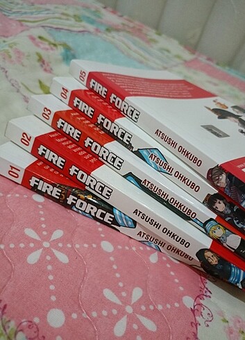fire force 1-5. mangalar