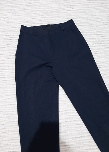Massimo Dutti Massimo Dutti Kadın lacivert kumaş Pantolon