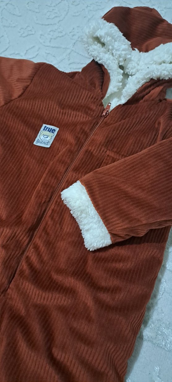 Kahverengi Erkek Bebek Tulum - Görsel 2