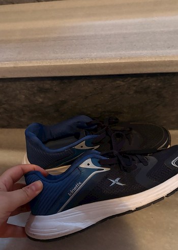 Erkek Siyah Lacivert Kinetix Koşu Ayakkabısı - Görsel 3