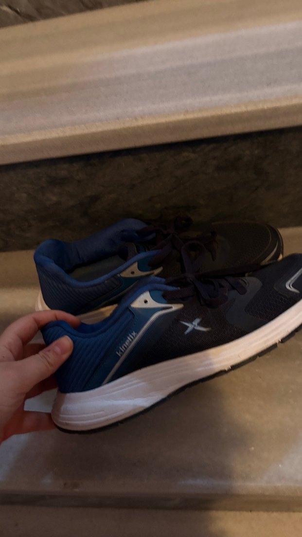 Erkek Siyah Lacivert Kinetix Koşu Ayakkabısı - Görsel 4