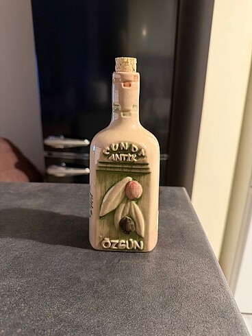 Seramik Zeytinyağı Şişesi
