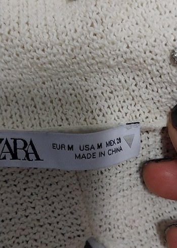 Nakışlı V Yaka Kolsuz Triko Kadın Yelek - Görsel 3