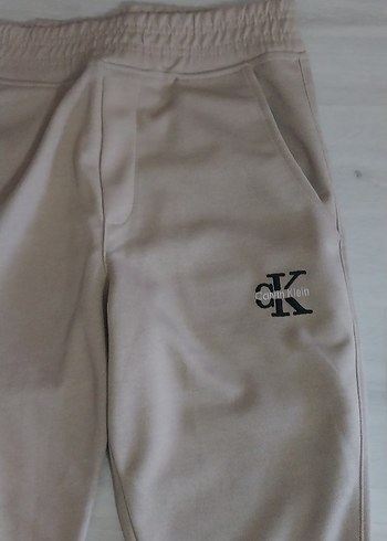 Bej Kadın Rahat Kesim Eşofman Altı - Görsel 2