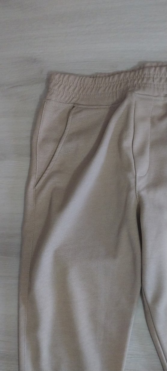 Bej Kadın Rahat Kesim Eşofman Altı - Görsel 3