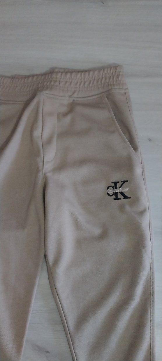 Bej Kadın Rahat Kesim Eşofman Altı - Görsel 2