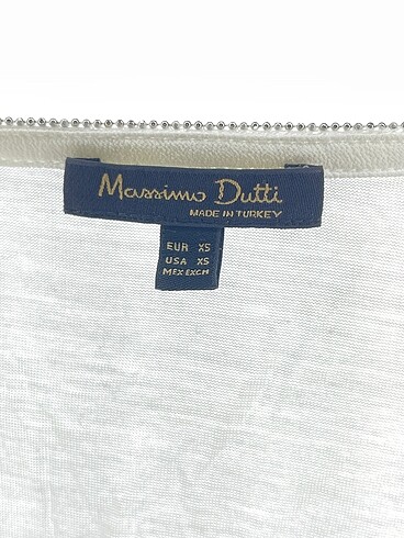 xs Beden beyaz Renk Massimo Dutti Bluz %70 İndirimli.