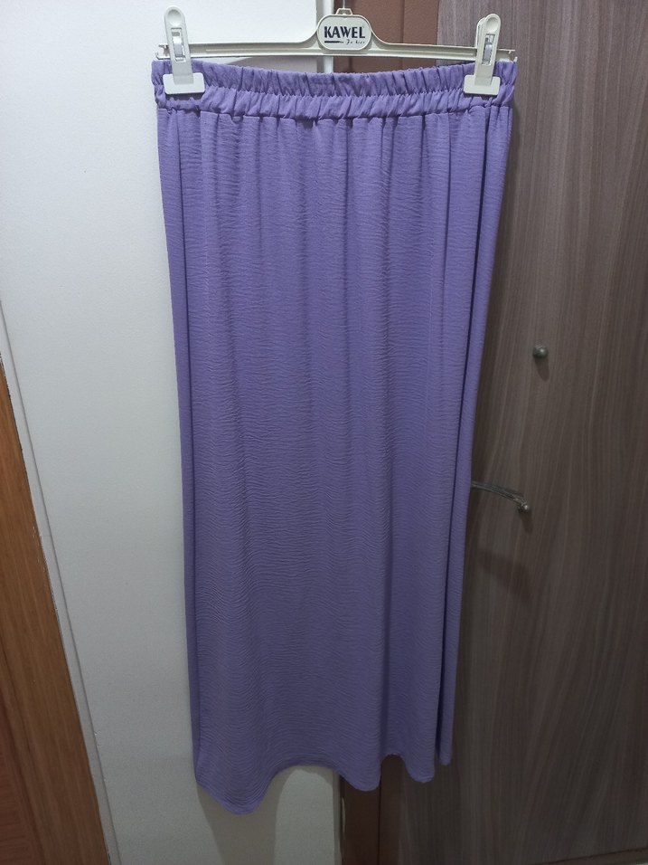 Beli lastikli bağlamalı etekli takım - Görsel 4