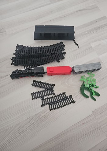 Siyah Model Tren Seti Parçaları - Görsel 2