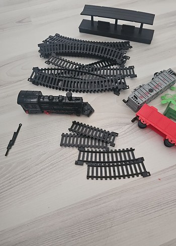 Siyah Model Tren Seti Parçaları - Görsel 7