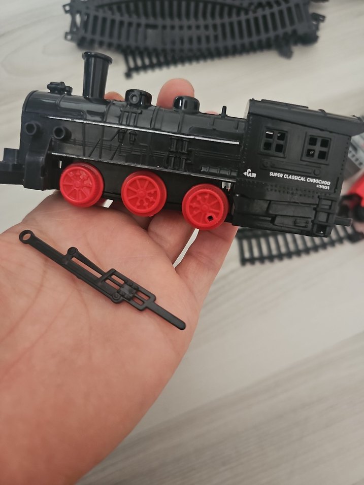 Siyah Model Tren Seti Parçaları - Görsel 5