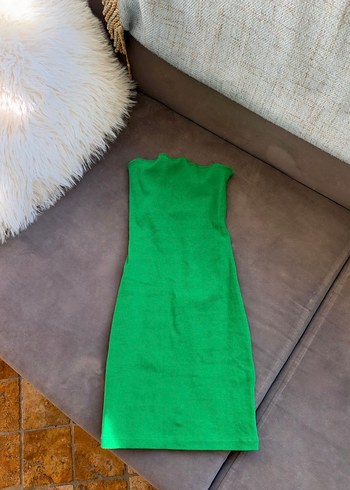 Zara Yesil Elbise