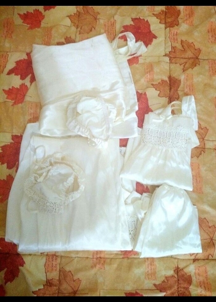 Gecelik sabahlık takımı  - Görsel 3