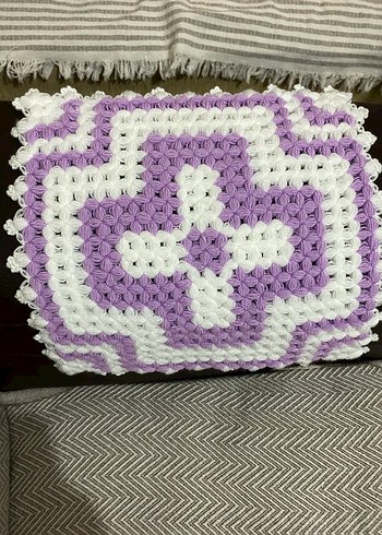 Renkli El  Örgüsü Banyo Lifi - Görsel 4