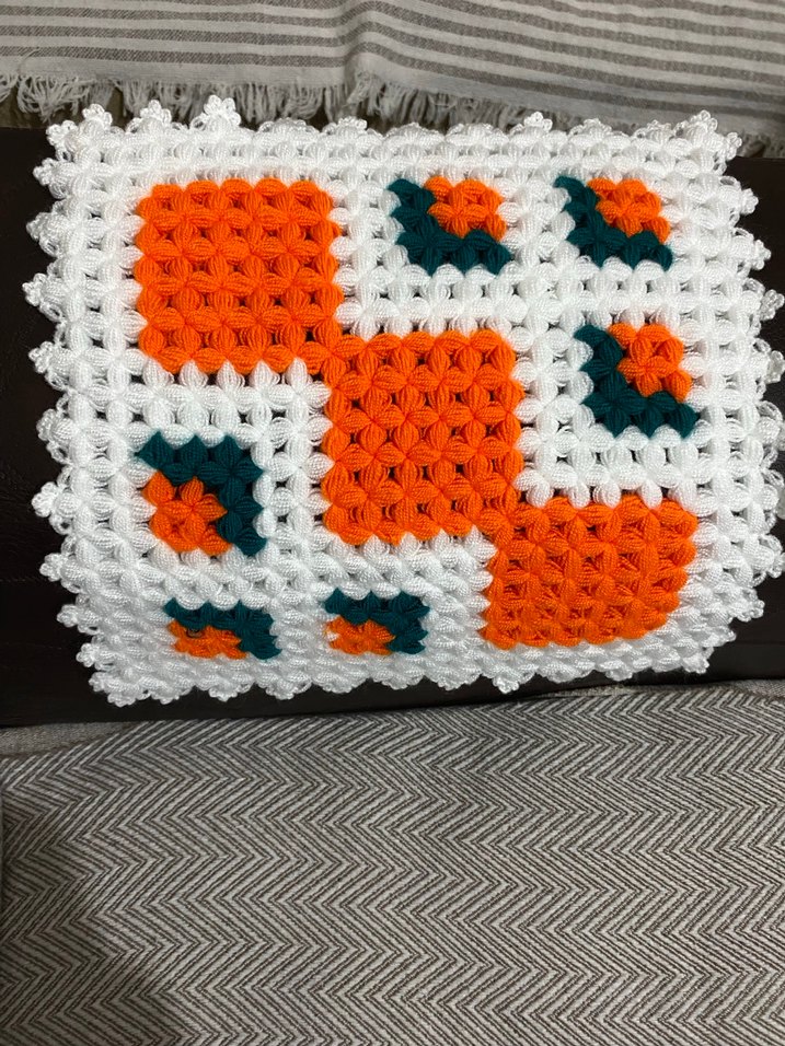 Renkli El  Örgüsü Banyo Lifi - Görsel 5