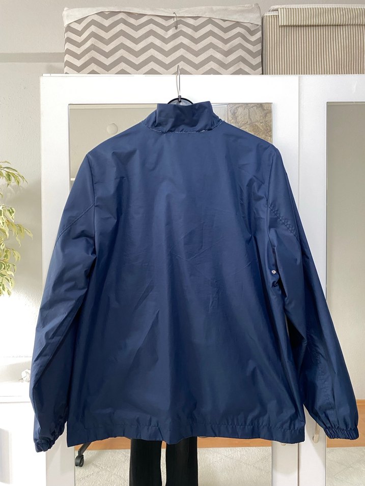 Kadın Mavi Yağmurluk Mont - Görsel 2