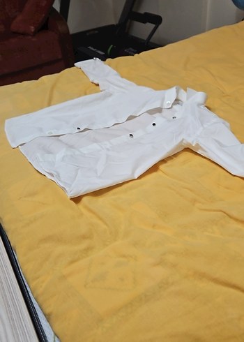 Düğmeli Beyaz Notch Yaka Erkek Takım Elbise - Görsel 12