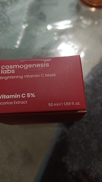 C vitamini maskesi 