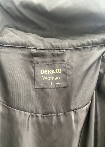 Düğmeli Siyah Kadın Puff Yelek - Görsel 5