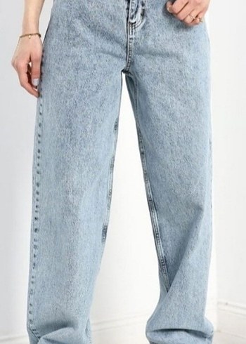 Mavi Jeans Gri Batik Desenli Salaş Midi Kot Pantolon