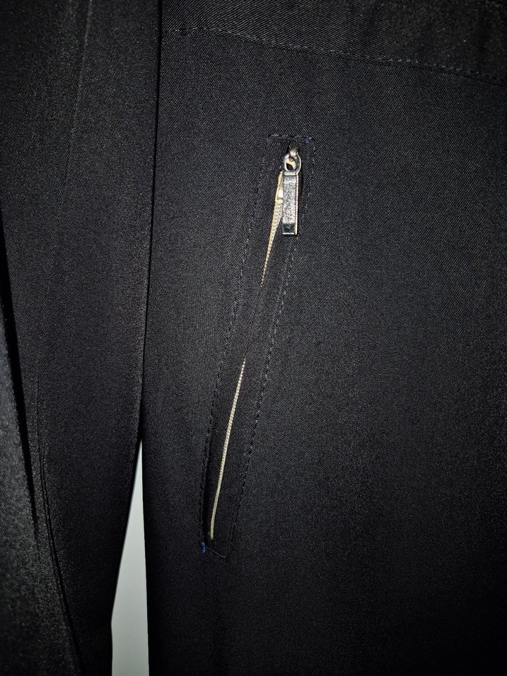 Siyah Fermuarlı Pardüse - Görsel 3