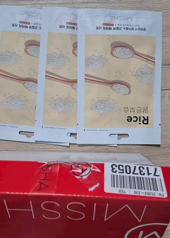 Missha Missha Pirinç Kağıt Maske