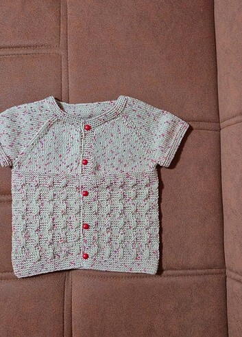 El Örgüsü Bebek Yelek - Görsel 3