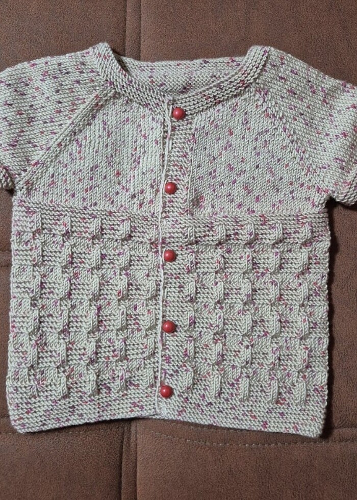 El Örgüsü Bebek Yelek - Görsel 2