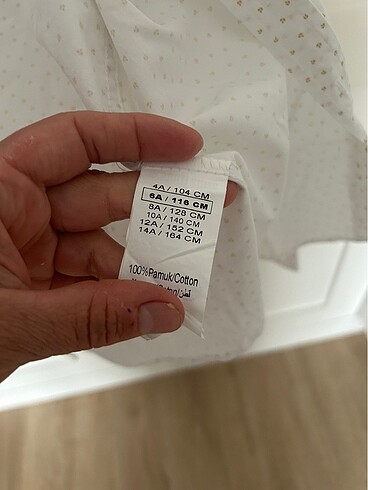 6 Yaş Beden B&G store Nebati marka gömlek