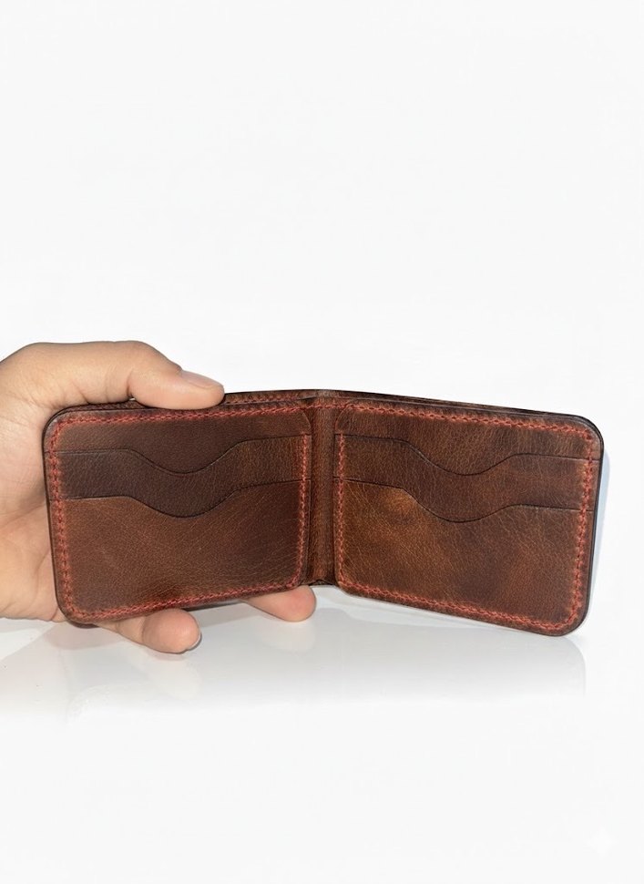 Kahverengi Erkek Deri Cüzdan - Görsel 2