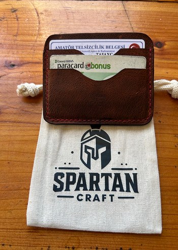 Hakiki Deri Kahverengi  Kartlık - Görsel 3