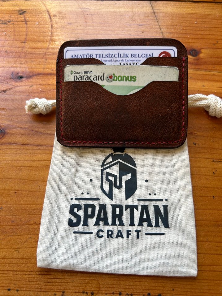 Hakiki Deri Kahverengi  Kartlık - Görsel 3