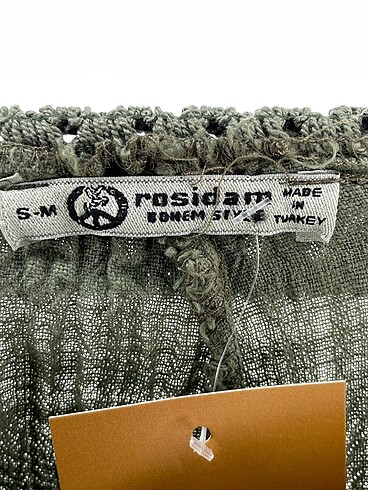 s Beden haki Renk Vintage Love Düz Kesim %70 İndirimli.