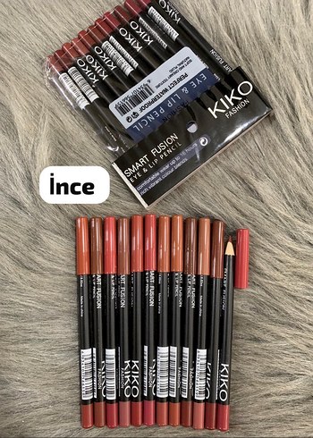 Kiko Fashion İnce Kahverengi Dudak Kalemi