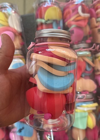 Renkli Makyaj Sünger Seti - Görsel 3