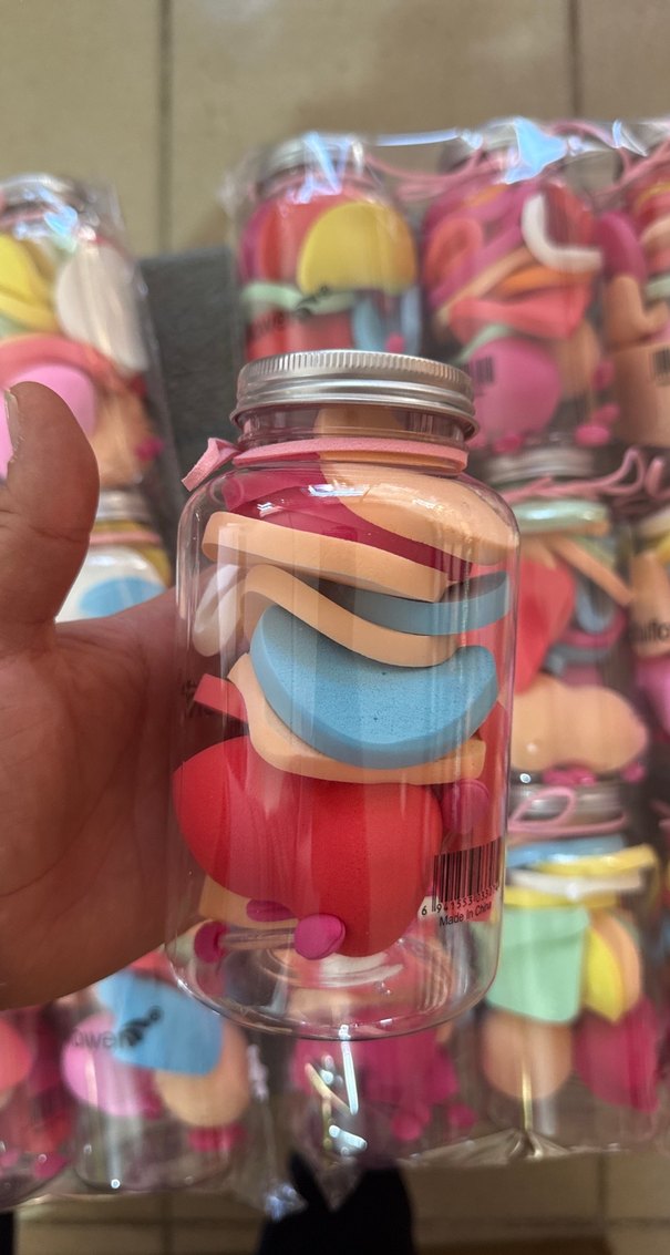 Renkli Makyaj Sünger Seti - Görsel 3