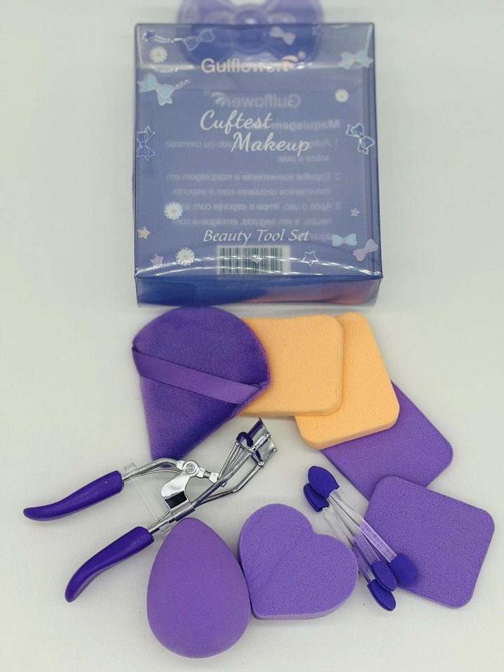 Pastel Pembe Makyaj Sünger Seti - Görsel 2