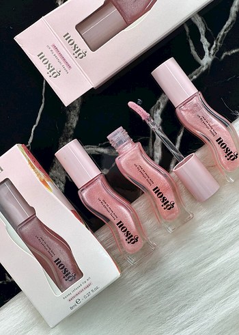 Gisou Pembe Pastel Dudak Parlatıcısı