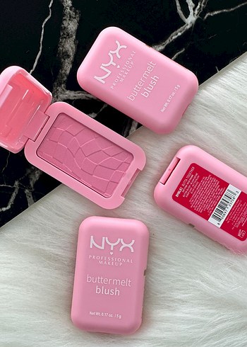 NYX Pastel Pembe Buttermelt Allık