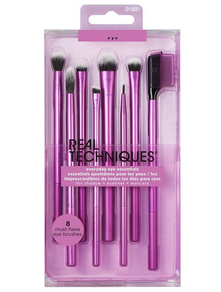 Mor Makyaj Fırçası Seti - Görsel 2