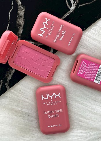 NYX Buttermelt Pembe Allık