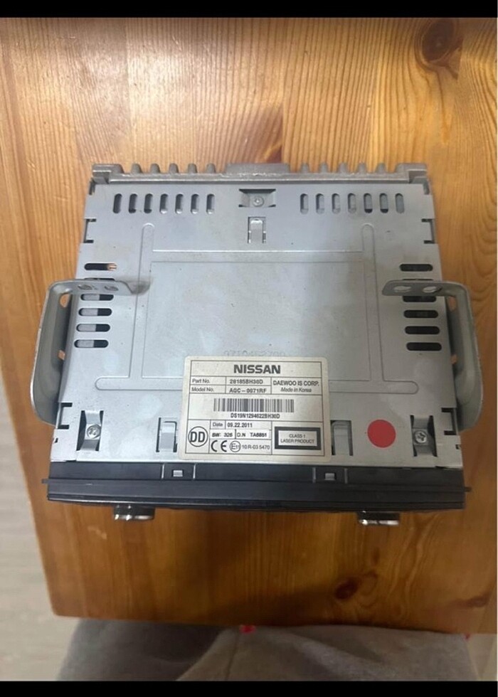 Nissan Juke CD çalar pin kodu var - Görsel 2