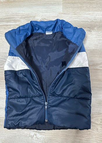 Erkek Çocuk Mavi Fermuarlı Yelek - Görsel 2