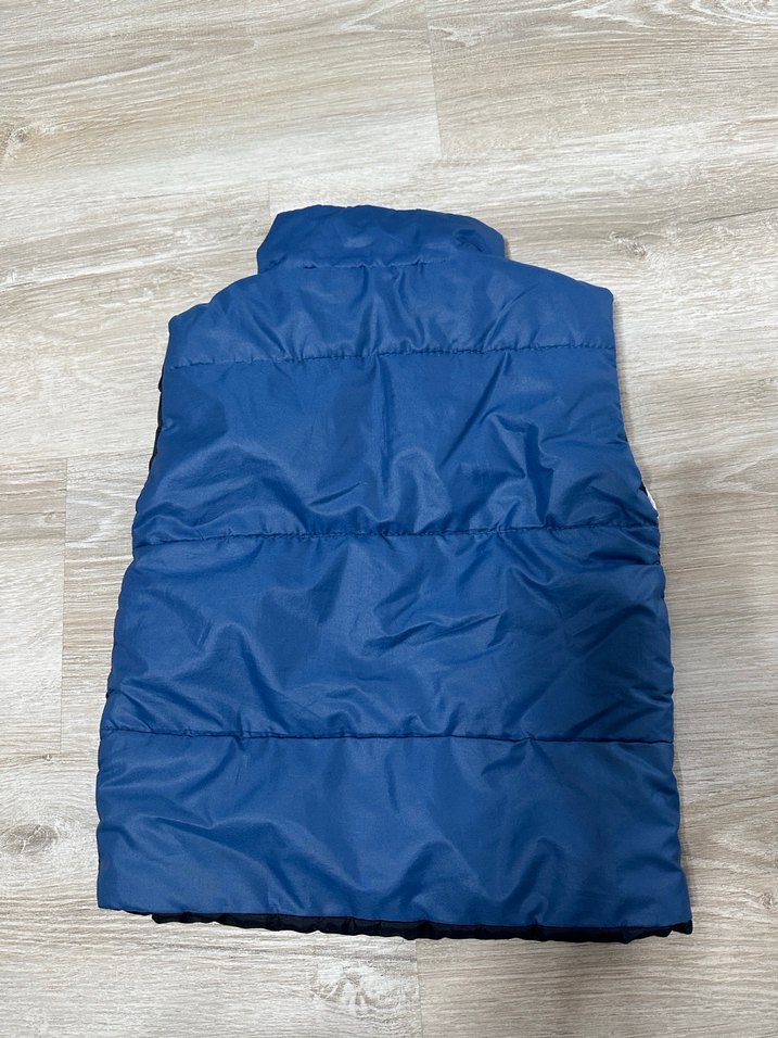 Erkek Çocuk Mavi Fermuarlı Yelek - Görsel 3