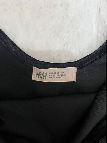 xs Beden H&M Kadife Elbise