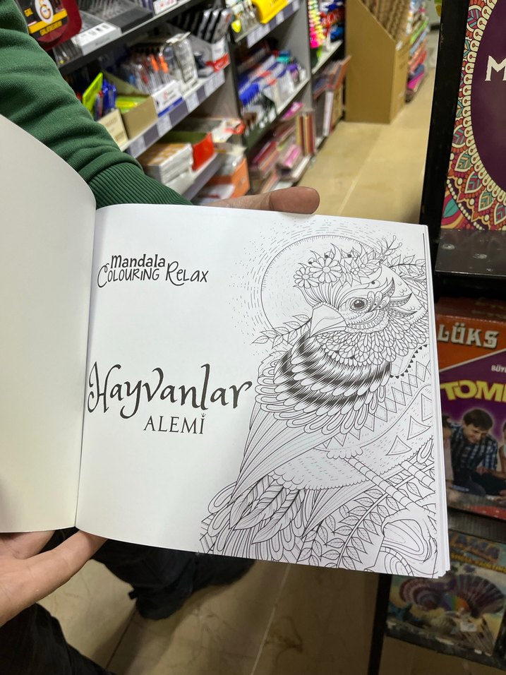 Sanat Kitabı - Detaylı Boyama Sayfaları - Görsel 2