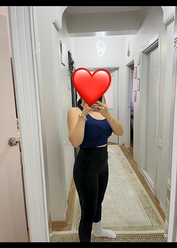 Lacivert Straplez Sporcu atlet - Görsel 2