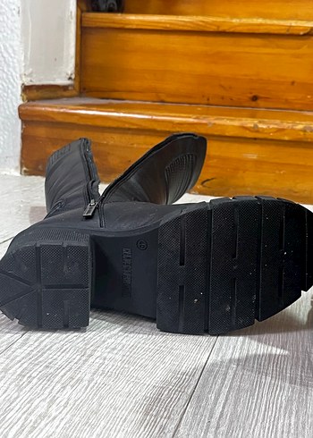 Harley Davidson Deri Çizme Kadın - Görsel 4